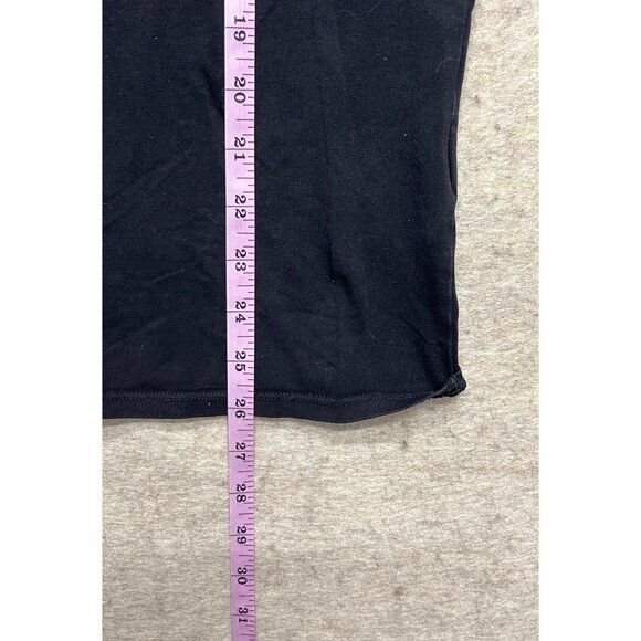 Guess Super Slim Fit Crewneck Short Sleeve Black T-shirt Men's XL - Picture 6 of 6